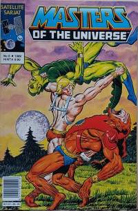 Satellite - sarjat. Masters of the  Universe 6/1989. (Sarjakuvalehdet)