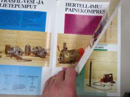 Trasfil / Hertell / KGK / Lavor traktorikäyttöiset pumput ja kompressorit -myyntiesite