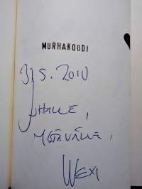 Murhakoodi - signeerattu