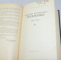 Helsingin suomalaisen tyttölyseon matrikkelit 1928-36