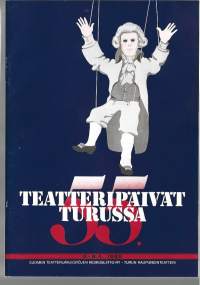 Teatteripäivät Turussa 55      teatteri käsiohjelma1962
