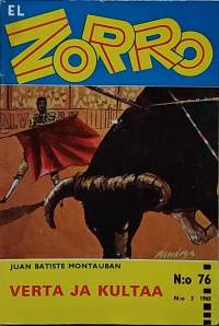 El Zorro Nro. 76 - 3/1965. (Aikakauslehti, sopiva keräilykappaleeksi)