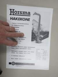 Horsma hakekone -myyntiesite