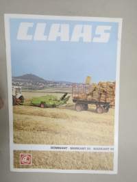 Claas Dominat, Markant 50, Markant 40 paalain -myyntiesite