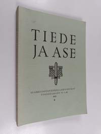 Tiede ja ase 46 : Suomen sotatieteellisen seuran vuosijulkaisu 1988