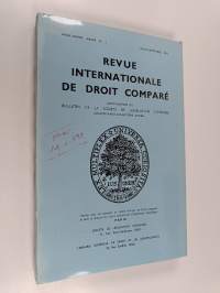 Revue international de droit comparé vol. 26 3/1974