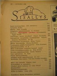 Kotiliesi 1938 nr 8 Kansikuva Martta Wendelin   Sisältää mm. artikkelin Käynti Someron Kauralassa, runsas kuvitus. Suursaari -aihetta: