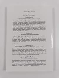 La Nuova Critica - Nuova Serie 63-64 : Scientific models and a comprehendsive picture of reality
