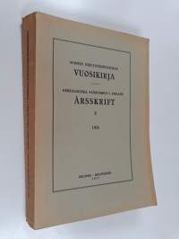 Suomen sukututkimusseuran vuosikirja 10 = Genealogiska samfundets i Finland årsskrift