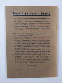 Opi eestiä : pieni eestin kielen opas