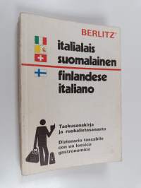 Italialais-suomalainen, suomalais-italialainen sanakirja dizionario italiano-finlandese finlandese-italiano