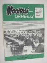 Moottoriurheilu 1967 nr 21-22 Moottoriurheilu 1967 nr 21-22 DAF koeajossa. Saab 99 esitellään