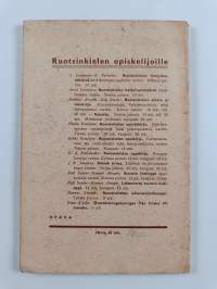 Ruotsinkielen harjoitustehtäviä 2 : keskikoulun yläastetta varten