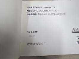 Valmet 702 S, 903 traktori varaosakuvasto / Reservdelskatalog / Parts Catalogue