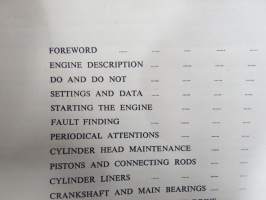 Perkins Diesel R6 Engine Workshop Manual -korjaamokirja