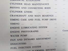 Perkins Diesel R6 Engine Workshop Manual -korjaamokirja