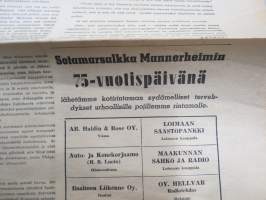 Rintamamies 4.6.1942 - Sotamarsalkka Mannerheim täyttää tänään 75 vuotta