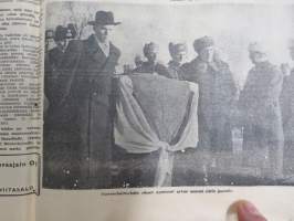 Uusi Suomi numerot 28.1-5.2.1951 Sotamarsalkka Mannerheim kuollut, hautajaiset - 9 peräkkäistä lehteä kuolemasta hautajaisiin