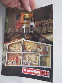 Lundby 1983 nukketalo / nukkekoti -myyntiesite / tuoteluettelo