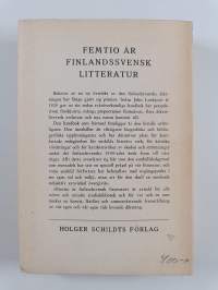 Femtio år finlandssvensk litteratur