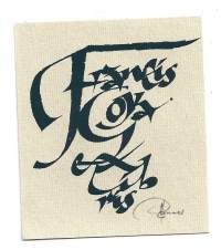 Francis Goya -  Ex Libris