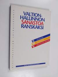 Valtionhallinnon sanastoa ranskaksi