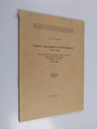 Turun akatemian väitöskirjat 1642-1828 2 = die dissertationen der alten Universität Turku (Academia Aboënsis) 1642-1828 : Hakemistot = Registerband C-I