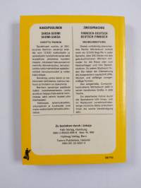 Saksa-suomi, suomi-saksa sanakirja = Wörterbuch deutsch-finnisch, finnisch-deutsch