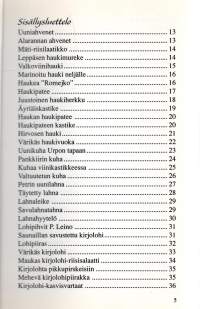 Kalakontti - Kalaruokareseptejä