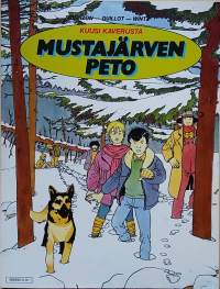 Kuusi kaverusta - Mustajärven peto.(Sarjakuva-albumi, sopiva keräilykappaleeksi)