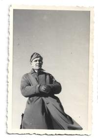 Upseeri 1939  - sotilasvalokuva, valokuva 6x9 cm