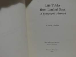 Life Tables from Limited Data: A Demographic Approach