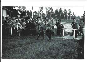Mannerheim / Ampujien MM-kilp Malmi 1937 - postikortti kulkematon