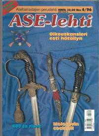 Ase -lehti 1996 nr 4   Aseharrastajien peruslehti / Molotovin coctail,