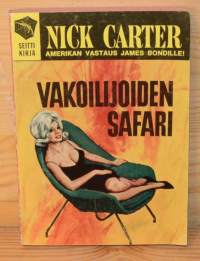 Seitti-kirjat  15 Nick Carter Vakoilijoiden safari