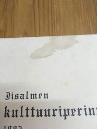 Iisalmen kulttuuriperinne 1982