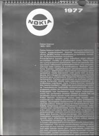 Nokian taidekalenteri seinäkalenteri 1977 / Pekka Halonen  -   kalenteri