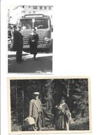 Kuopiosta Kolille  1953  - valokuva  2 kpl erä
