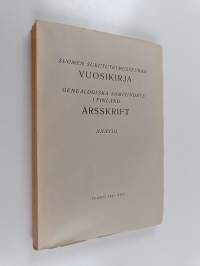 Suomen sukututkimusseuran vuosikirja XXXVIII