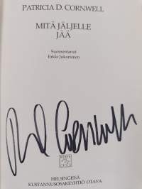 Mitä jäljelle jää (signeerattu)