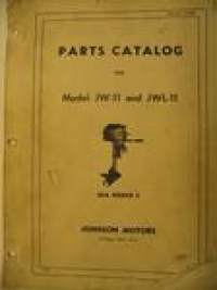 Johnson Sea Horse JW-11 JWL-11 parts catalog 1955