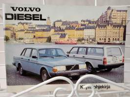 Volvo diesel käyttöohjekirja v.1982