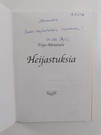 Heijastuksia - Runokokoelma (signeerattu, tekijän omiste)