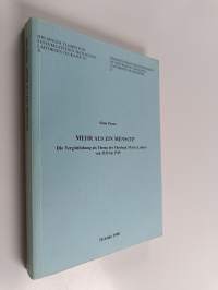 Mehr als ein Mensch? - die Vergöttlichung als Thema der Theologie Martin Luthers von 1513 bis 1519