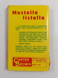 Mustalla listalla