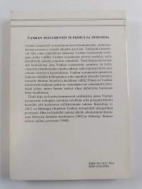 Vanhan testamentin tutkimus ja teologia