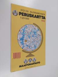 Nuoramoinen peruskartta 1:20 000 : 1992