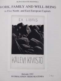 Work, family and well-being : in five North- and East-European capitals