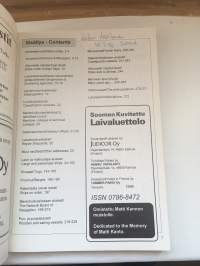 Suomen kuvitettu laivaluettelo 1996 = Finnish illustrated list of ships 1996