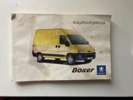 Peugeot Boxer käyttöohjekirja